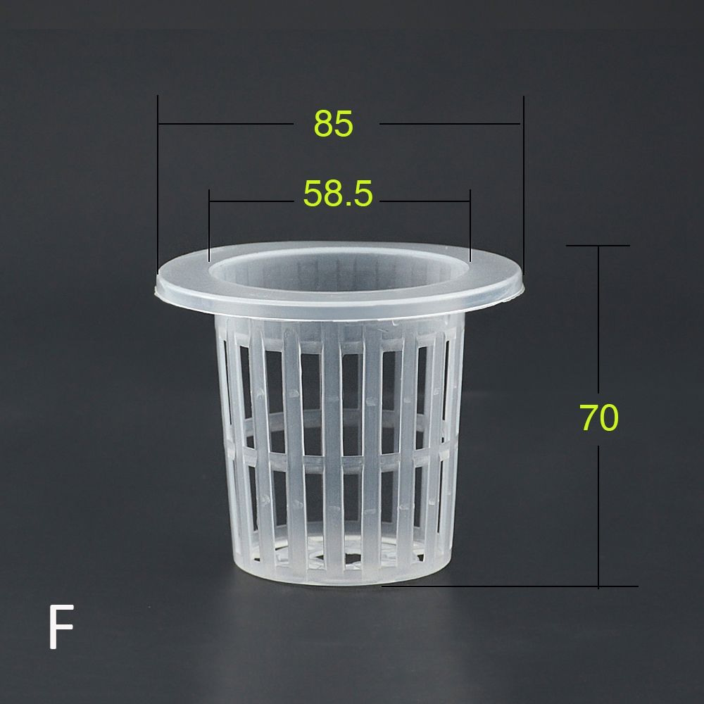 Clone Soilless Planting Grow Hydroponic Colonization Plant Basket Nursery Pots Mesh Pot Net Cup