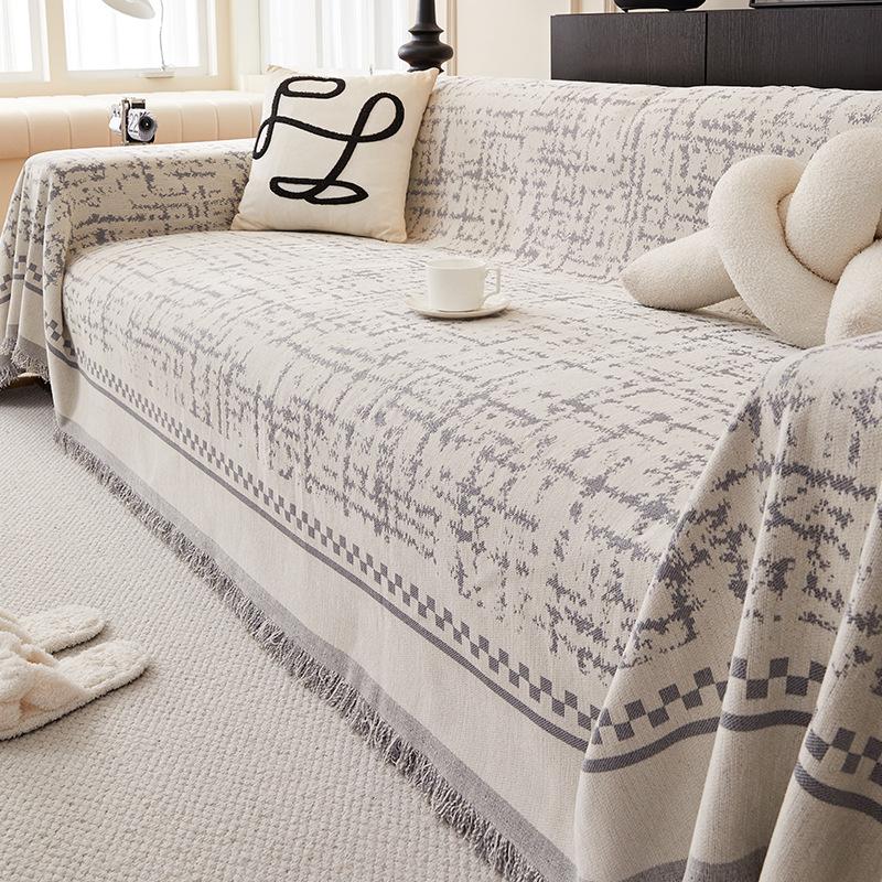 Чехол для дивана из шенилла, полноценный чехол для дивана, универсальный чехол для подушки с защитой от царапин от кошек на все времена года