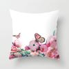 Butterfly Pattern Cushion Cover 45*45cm Seat Decorative Pillow Car Home Sofa Bed
