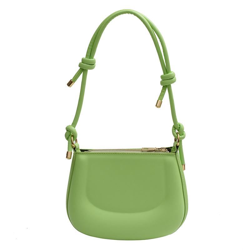 Monochromatic Vintage Bags for Women Versatile Shoulder Bags for Ladies Daily Commuting Minimalism Armpit Bags Elegant and Casual New