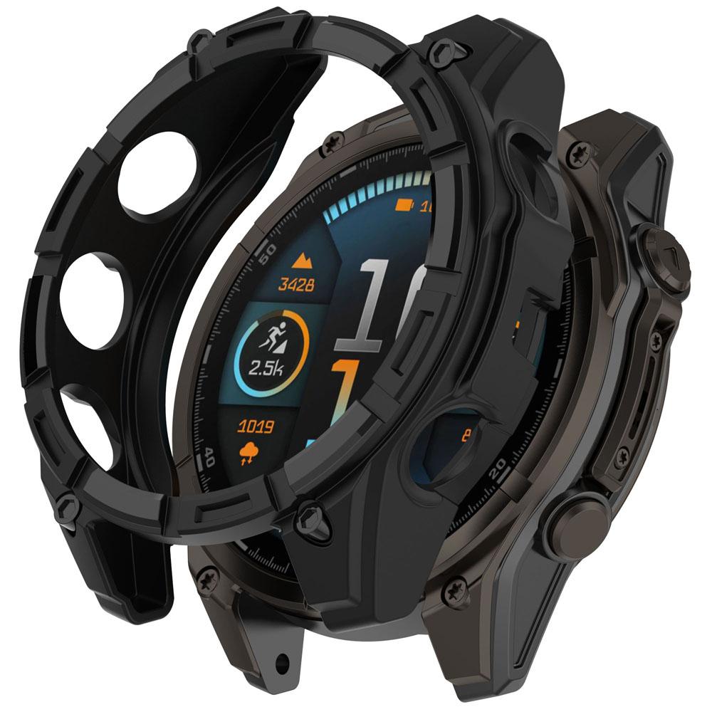 Защитный чехол-бампер из мягкого ТПУ для умных часов Garmin Tactix 8 AMOLED Tactix8 SOLAR, защитная оболочка