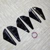 2Pcs Car Modified Side Spoiler Wind Knife For BMW X5 G05 X5M F95 2019-2025 Side Fender Vent Decoration Stickers Car-Styling