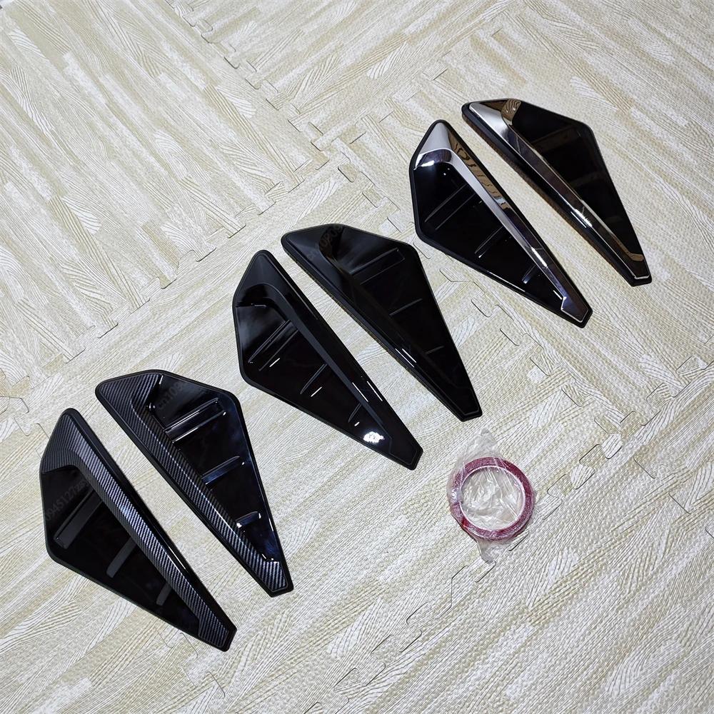 2Pcs Car Modified Side Spoiler Wind Knife For BMW X5 G05 X5M F95 2019-2025 Side Fender Vent Decoration Stickers Car-Styling
