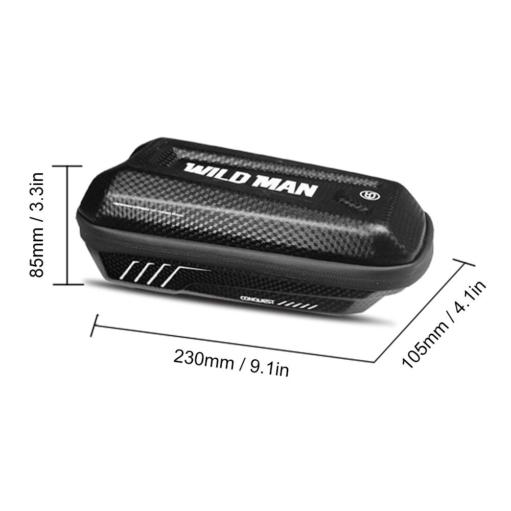 Сумка для велосипедной рамы Непромокаемая сумка для велосипедной трубки Сумка для велосипеда Комплект для велосипедной рамы