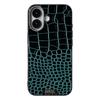 ABEEL Чехол для iPhone 17, совместимый с MagSafe, текстура крокодила, микро-тиснение, задняя крышка