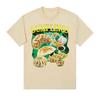 Dumplings Food Graphic Tee Casual Crewneck Short Sleeve Tshirt for Unisex 90s Vintage Style