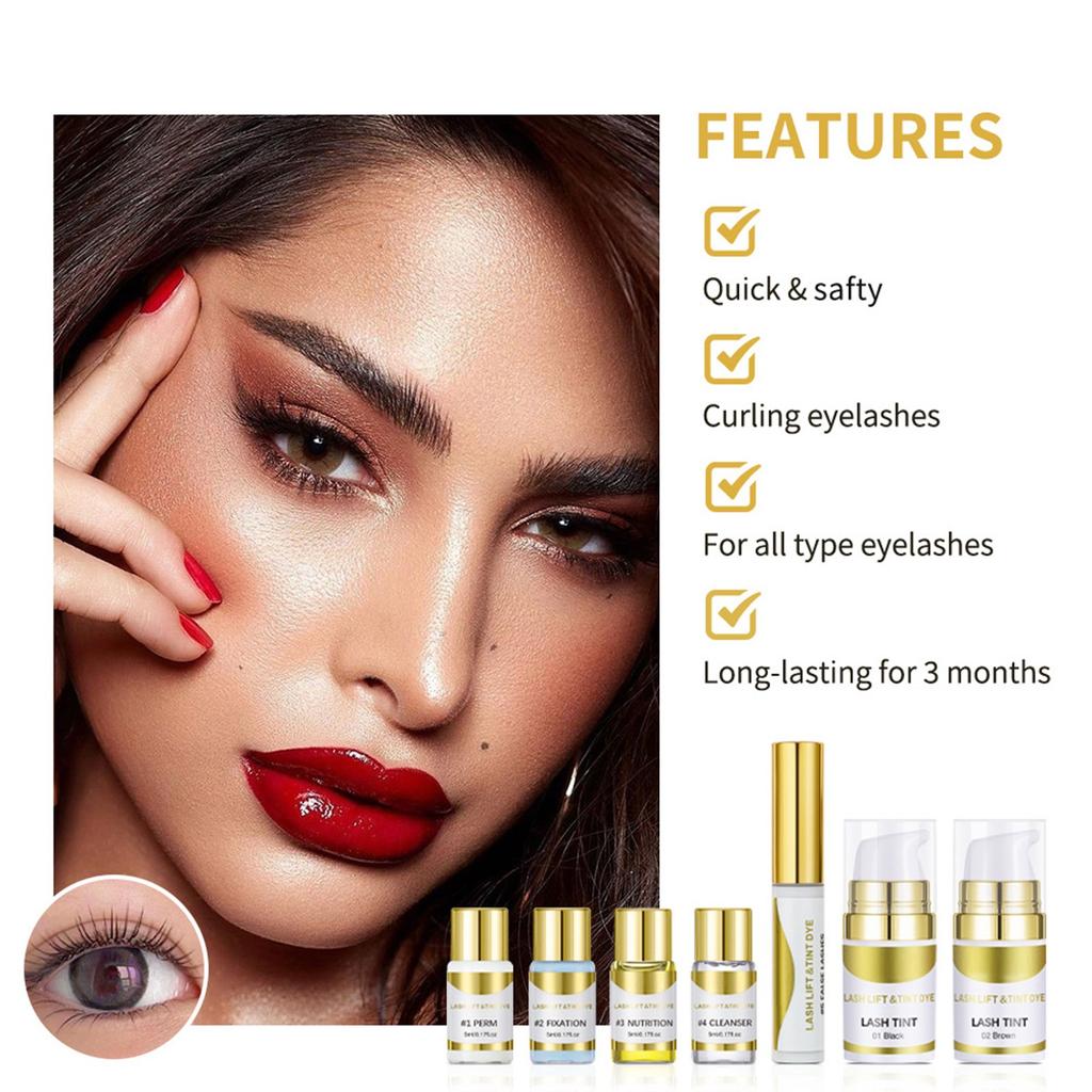 Набор для завивки ресниц, набор для наращивания завивки ресниц, набор клея, обновленная версия, наращивание, полуперманентная завивка для завивки ресниц, 25 мл