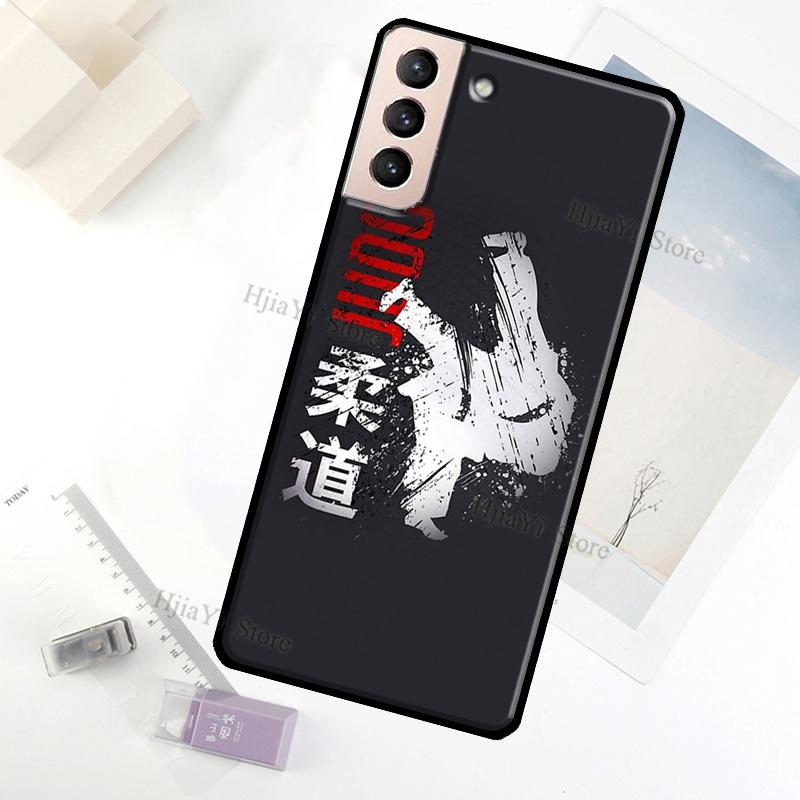 Чехол для Samsung Galaxy S23 Ultra Note 20 10 S9 S10 Plus S20 S21 FE S22 Ultra с принтом Дзюдо