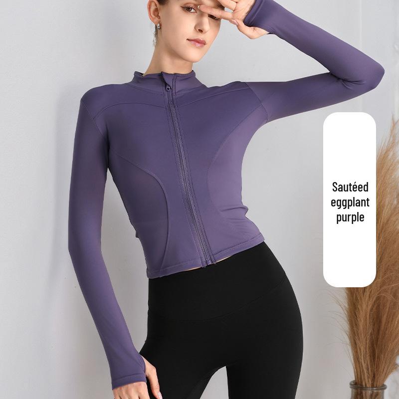 LULU Спортивная куртка для йоги, похудения и защиты от солнца