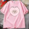 ZX Футболка Polly Pocket с принтом Топы Polly Pocket Буквенная одежда Дышащие Camisetas Ностальгия Ретро Высококачественные хлопковые топы