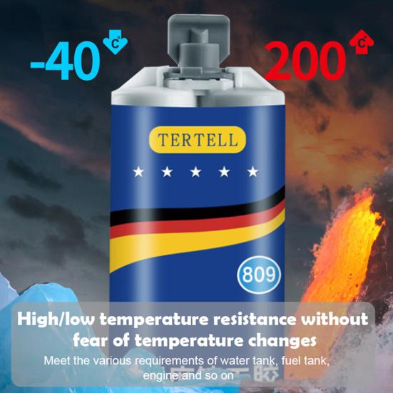 1 комплект Металлический ремонтный клей Анти-высокая и низкая температура Литье Портативный Полезный Постоянная паста для дома