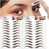 Water-based Waterproof Eyebrow Tattoo Sticker Authentic 6D Hair-like Eyebrow False Eyebrows