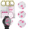 Защитное стекло 3x apgo Ultra-Clear Hybrid, совместимое с Garmin Vivomove HR, гибкое наностекло, отличная замена закаленному стеклу, устойчиво к царапинам