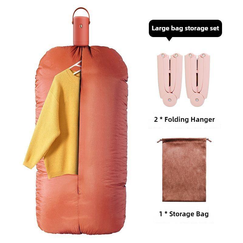 250W Mini Portable Clothes Dryer Travel Household Small Air Dryer Foldable Sterilization Clothing Quick Drying Machine