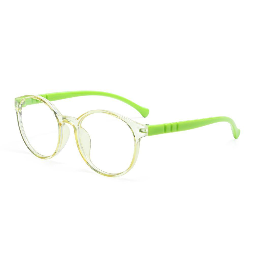 Boy Girl Transparent Soft Frame Blue Light Blocking Glasse Clear Lens Computer Glasses Kids Eyewear