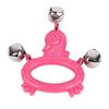 Ручной колокольчик-трещотка Jingle Bell Shaker ударные инструменты музыкальная ритмическая игрушка для игры