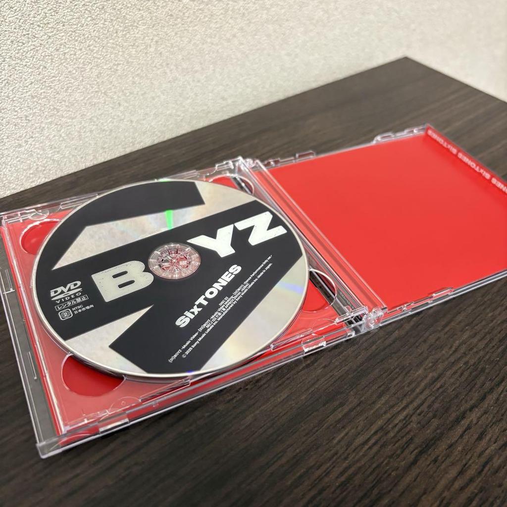 [Б/У] SixTONES BOYZ Издание первого пресса A Издание первого пресса B CD