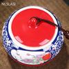 Китайская керамическая герметичная банка для дома с крышкой, чайная банка для путешествий, переносная банка для чая, горшок для хранения конфет, кухонные принадлежности, аксессуары