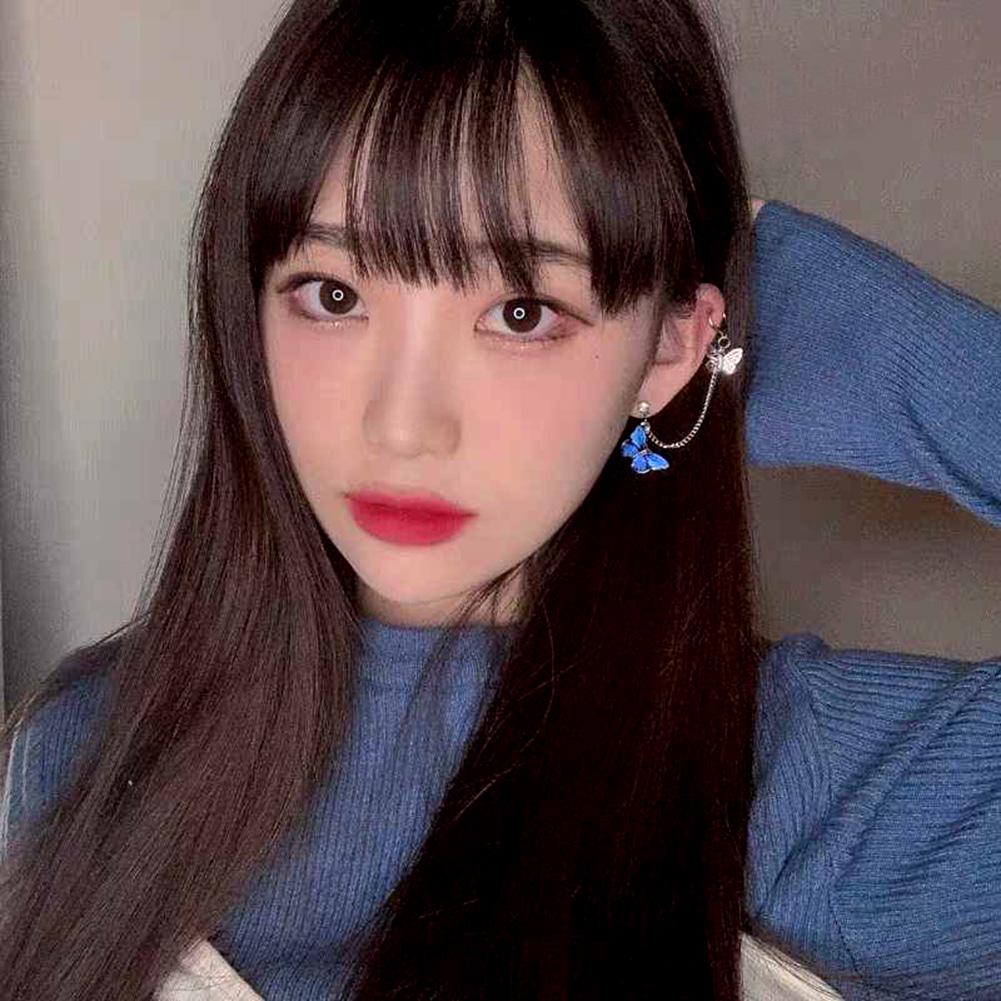 Цепь-серьга с бабочками. 1 шт