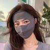 Full Cover Face UV Protection Mask Breathable Thin Cover Traceless Mask Sunscreen Mask  Women