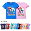 New Game Super Kitties Kids Clothes Summer Baby Boys Cotton T Shirt Toddler Girls Short Sleeve Tops 2~14Y Children Clothing Anime T-shirt