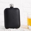 6 OZ Wine Bottle Smooth Spout Anti-rust Leak-proof Square Compact Size Stainless Steel Outdoor Portable Hip Flask Picnic Supply