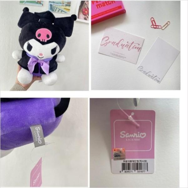 Набор кукол «Ranunculus Flower Sanrio Graduation Cap», популярные корейские игрушки Kuromi