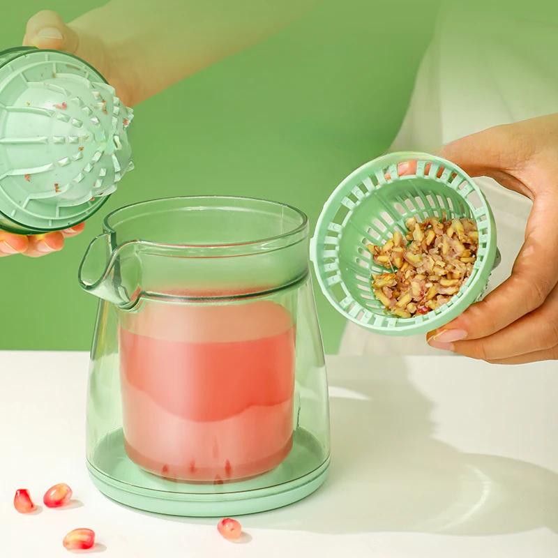 Соковыжималка для граната Ручные соковыжималки для фруктов Простые бытовые принадлежности Соковыжималки для граната Маленькая соковыжималка для апельсинов Кухонные гаджеты