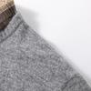 SNOOPY Men's Faux Two-Piece Polo Collar Knitted Sweater