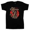 Оригинальная мужская футболка Foo Fighters Cobra S-2XL НОВАЯ Унисекс футболка