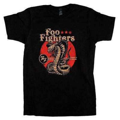 Оригинальная мужская футболка Foo Fighters Cobra S-2XL НОВАЯ Унисекс футболка