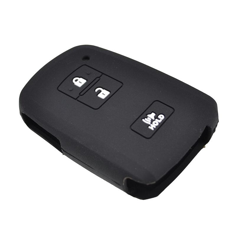 Силиконовый чехол для ключей, дистанционный брелок для Toyota 4 Runner Tacoma Land Cruise Prius Rav4 Highlander Sequoia Tundra, автомобильные аксессуары