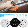 5/10 шт. Пенопластовый диск для орбитальной шлифовальной машины, полировальный диск 5 дюймов, 8 отверстий, крючок и петля, губчатая подушка, буферная подложка для орбитальной шлифовальной машины