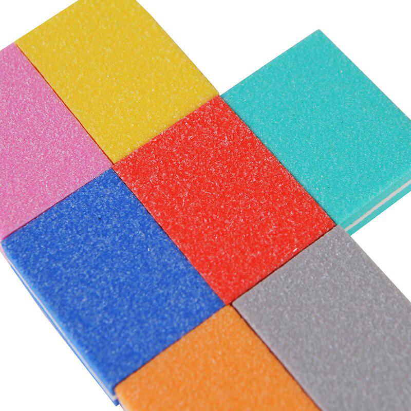 Буферные блоки для дизайна ногтей, 10 шт., пилочки для шлифования, губка для полировки, аксессуары для маникюра и педикюра, набор инструментов