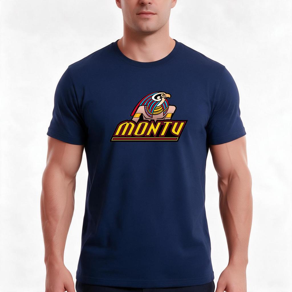 Busch Gardens Tampa Montu Logo Tshirt Summer Casual Cotton Tee Oversized Streetwear Tops Vintage Graphic Print 100 Cotton