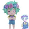 Omori Figures Toys Cartoon Anime OMORI Collectible PVC Action Models Basil Cosplay Figurine Dolls Kids Christmas Birthday Gifts