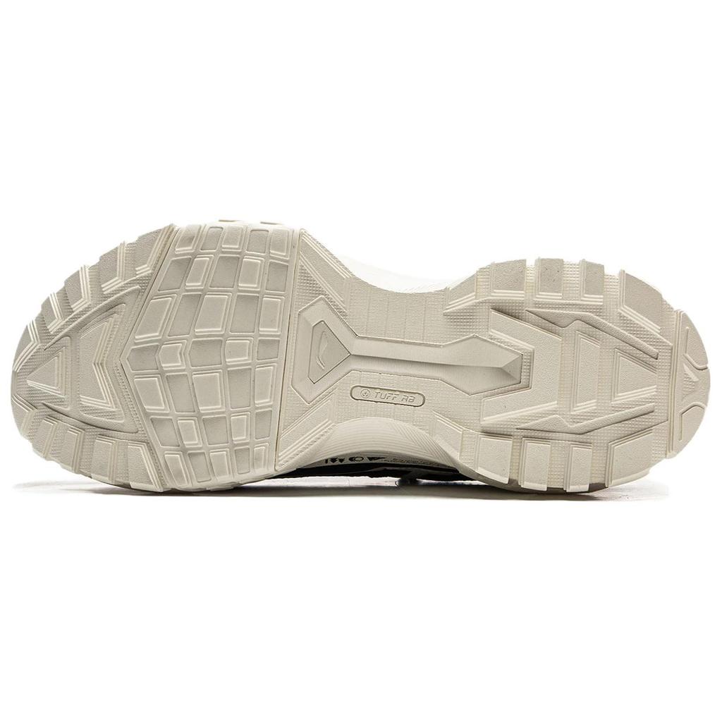 Li Ning CF Hiking Pro Модные Удобные Прочные Водонепроницаемые Дышащие Кроссовки для Хайкинга с Низким Верхом Унисекс Кроссовки для Хайкинга Черно-Белые AHTU017-10