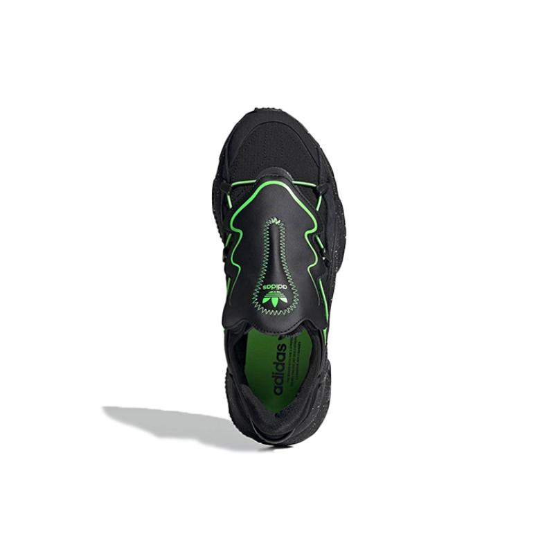 adidas Кроссовки Ozweego 'Black Solar Green' FZ1955