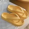 Fashion Fashion Eva Platform Flip Flops for Women 2025 Summer Non Slip Beach Slides Sandals Woman Light Soft Sole Bathroom Home Slippers