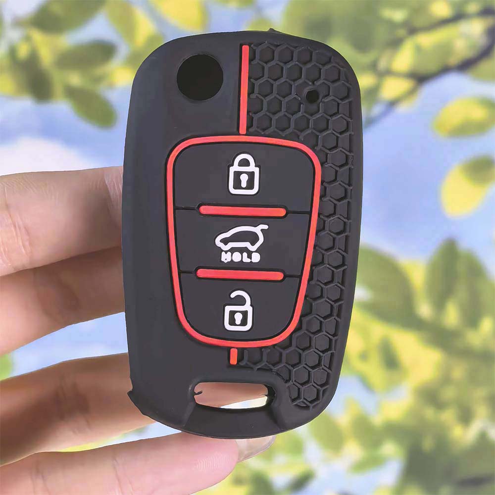 Чехол для брелока Hyundai Защита от царапин Ударопрочная защита Мягкая текстура для удобного захвата Чувствительные кнопки Защита от пыли Дизайн для легкой установки