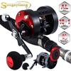 Baitcasting Fishing Reel Trolling  Fishing Line Wheel 360° Rotating EVA Handle Left/Right Hand Reel