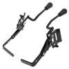 1 Pair Wheelchair Brakes Replacement Strong Brake Force High Sensitivity Left Right Side Mount Wheelchair Brakes