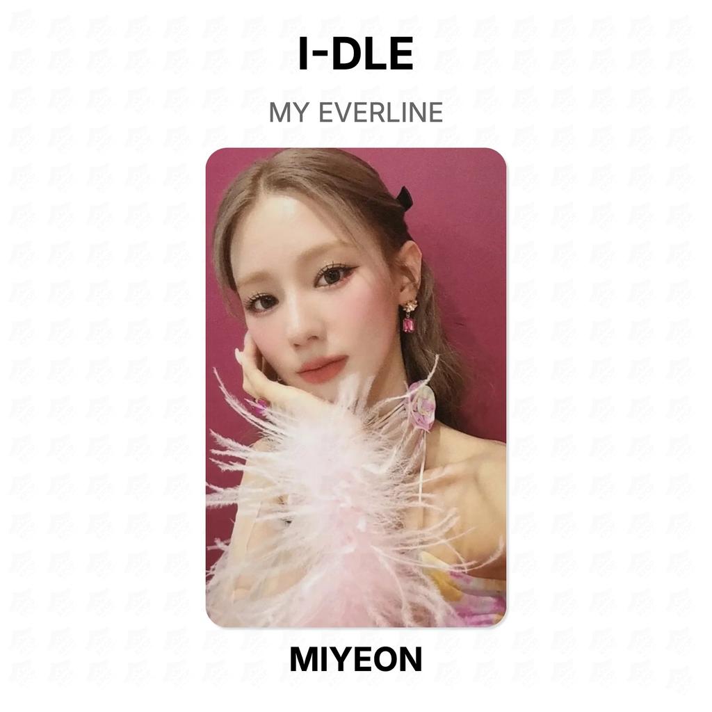 I-DLE MY EVERLINE Официальная фотокарточка