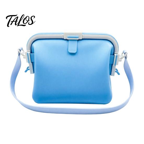 Lightweight Wet Swimsuit Carrier Silicone Beach Crossbody Bag, Foldable Waterproof Floating Swim Durable Outdoor Vacation Gear Leakproof Large