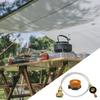 Camping Burner Inflation Valve Connector Quick Connect Automatic Shut Off Valve for Outdoor Camper Grill Stove