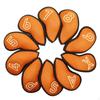 10 шт. Прочный Защитный Чехол для Гольф-Клюшки 4 5 6 7 8 9 P A S Wedges Чехлы для Головки Клюшки