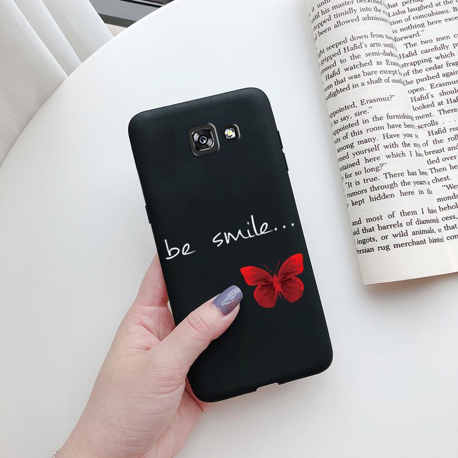 case For Samsung Galaxy A7 2017 Case Cute Painted silicon soft tpu phone back Cover Bumper For Samsung A7 2017 A720 A720f Cases