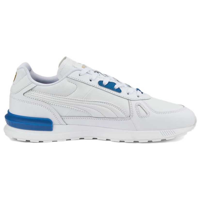 Puma Graviton Pro Fc Низкие спортивные повседневные кроссовки Унисекс кроссовки Бело-синие 386479-01