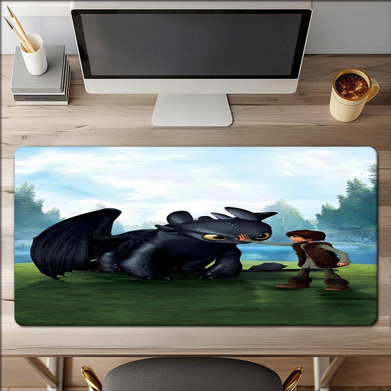 Dragon Theme Mouse Pad, Non Slip Rubber Base, Multifunctional Office & Home Decor, Perfect for Workspace Personalization.