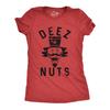 Womens Deez Nuts Nutcracker Christmas Shirt